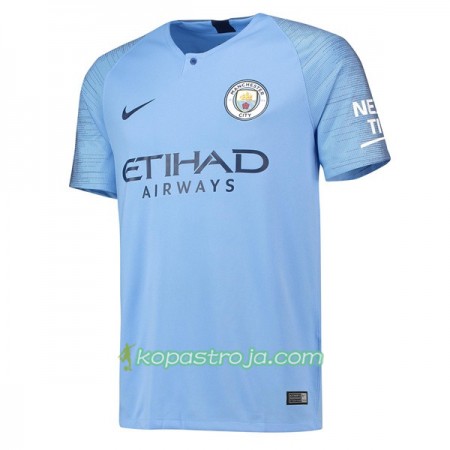 Billiga Fotbollströjor Manchester City Hemma tröja 2018/19 Kortärmad